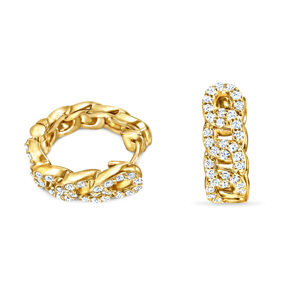 diamond-chain-earrings-men-18k-gold