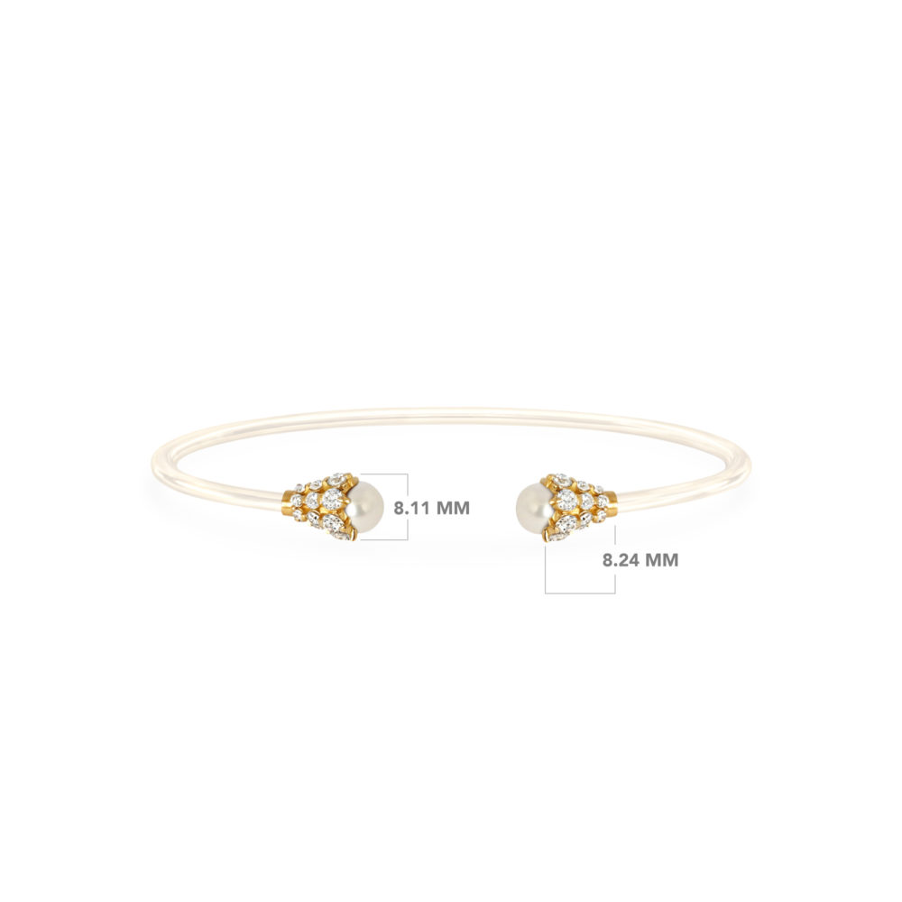 bracciale in pietra preziosa-BALLERINA-in-18k-oro