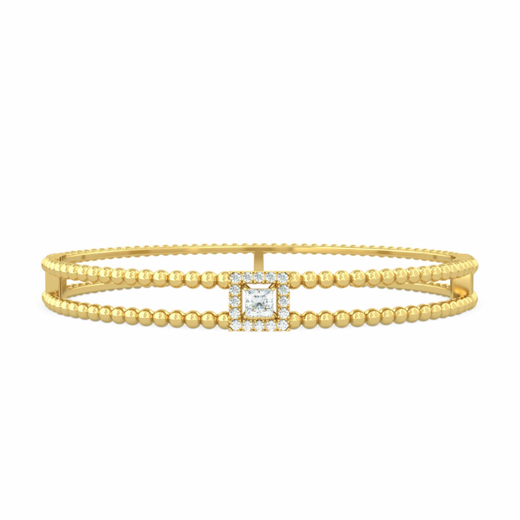 bracciale quadrato in oro-elixir-18k-oro-diamanti