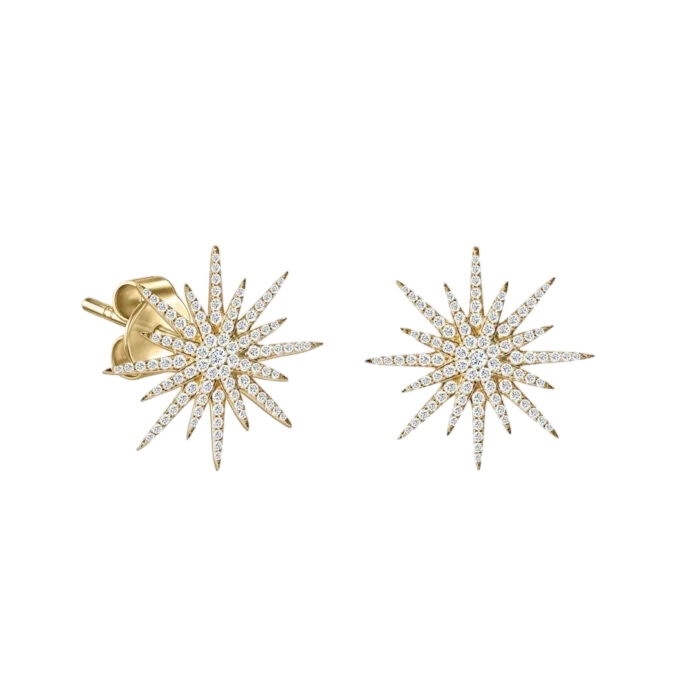 star-diamond-earrings-super-nova-18k-gold