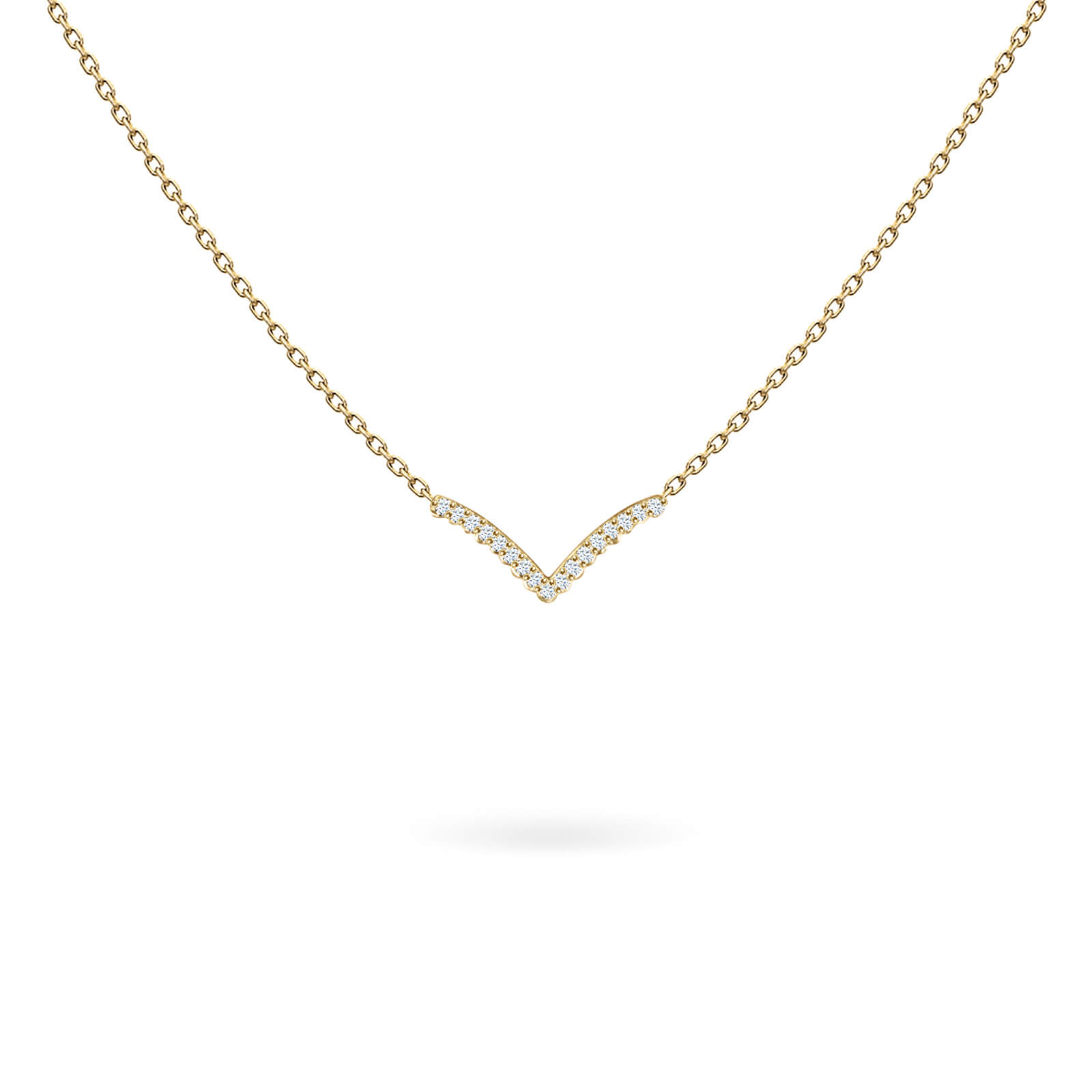 Necklace Victory 18K Gold and Diamonds - Aquae Jewels