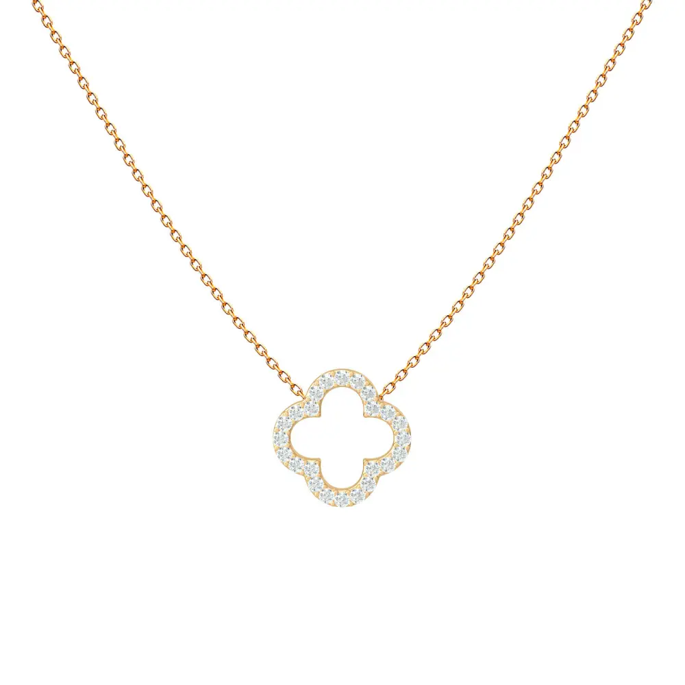 Necklace Clover Y