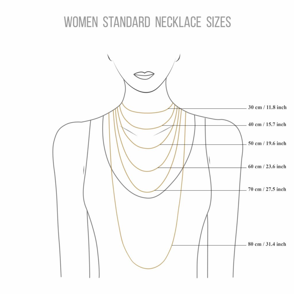 image woman with necklaces