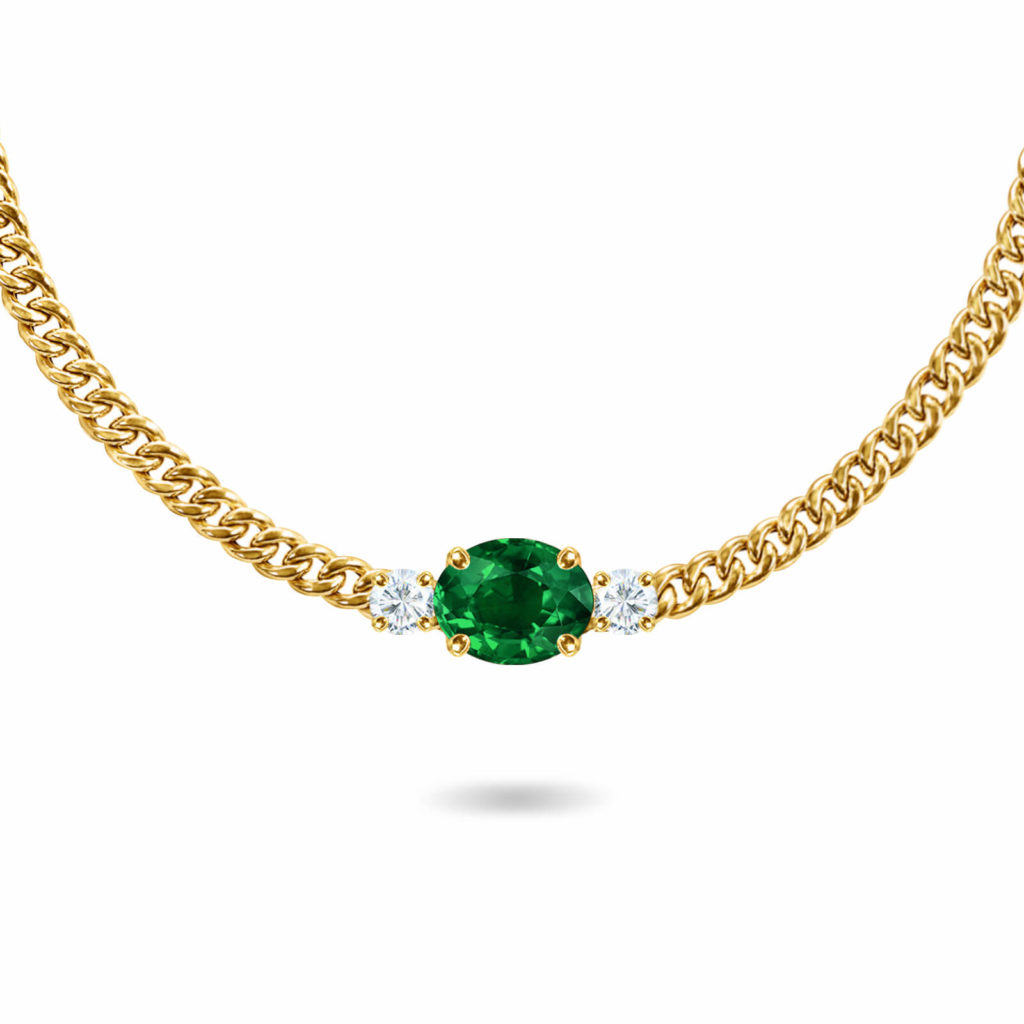 N-MERYL-OVAL-EMERALD-Y