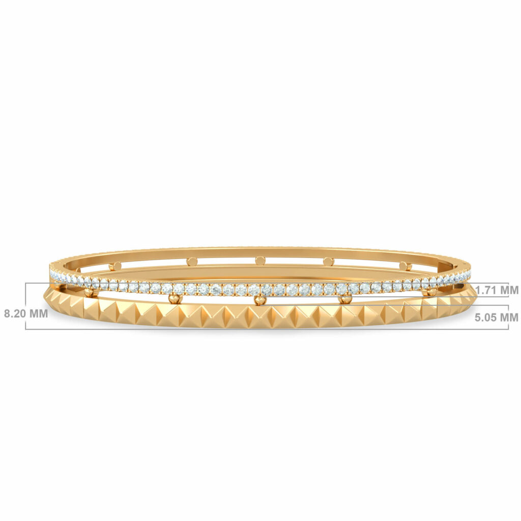 statement-gold-bracelet-rich-bold-peaks-18k-gold