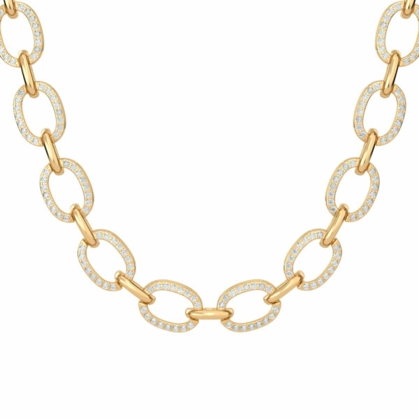 Kette Vanine Simple, 18K Gold &amp; Diamanten - Aquae Jewels - Auserlesener Schmuck in 18k Gold &amp; Diamanten _ Dubai