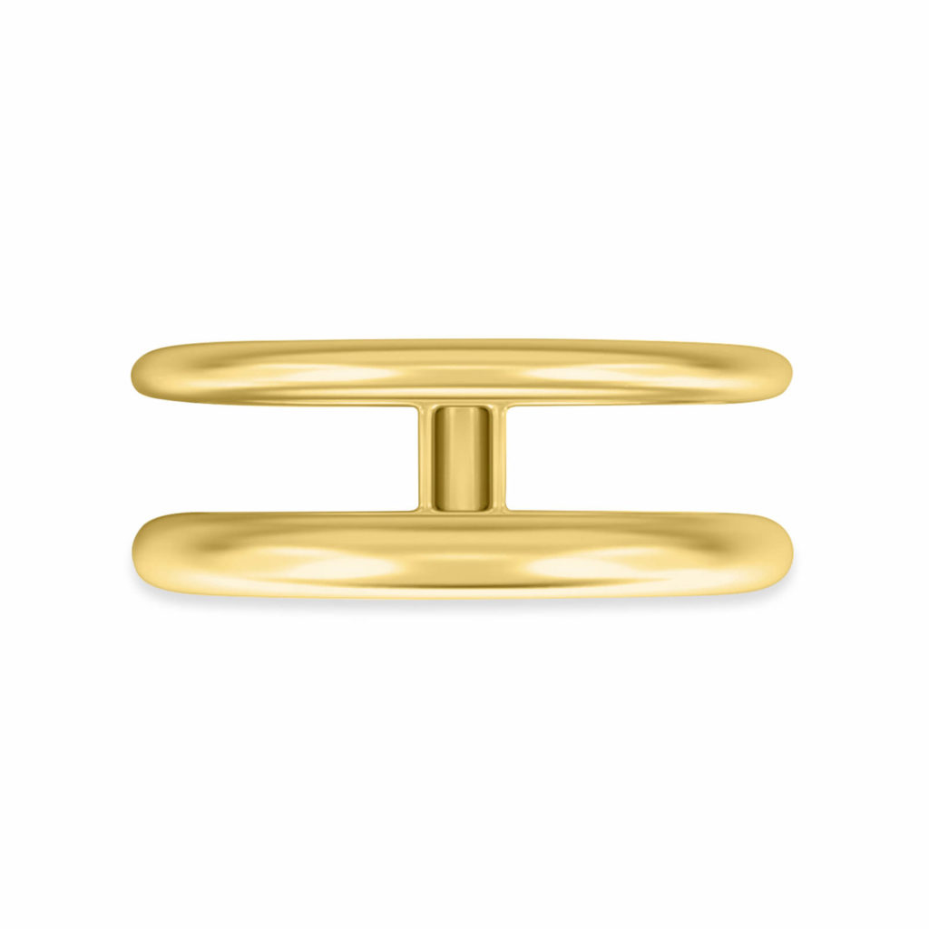 BAGUE DOUBLE GRAS