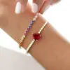 BRACCIALE TENNIS A CUORE