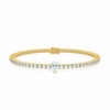 BRACELET TENNIS POIRE DIAMANT