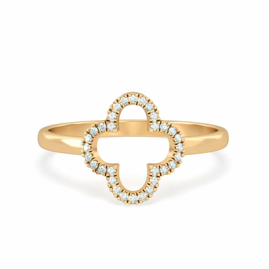 diamond-gemstone-ring-clover-18k-gold