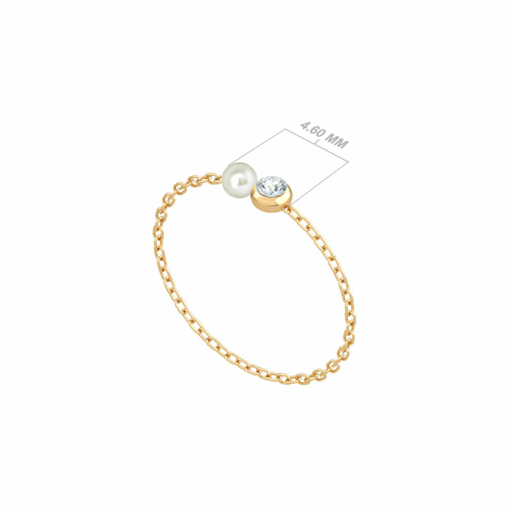 pearl-diamond-ring-daisy-chain-18k-gold