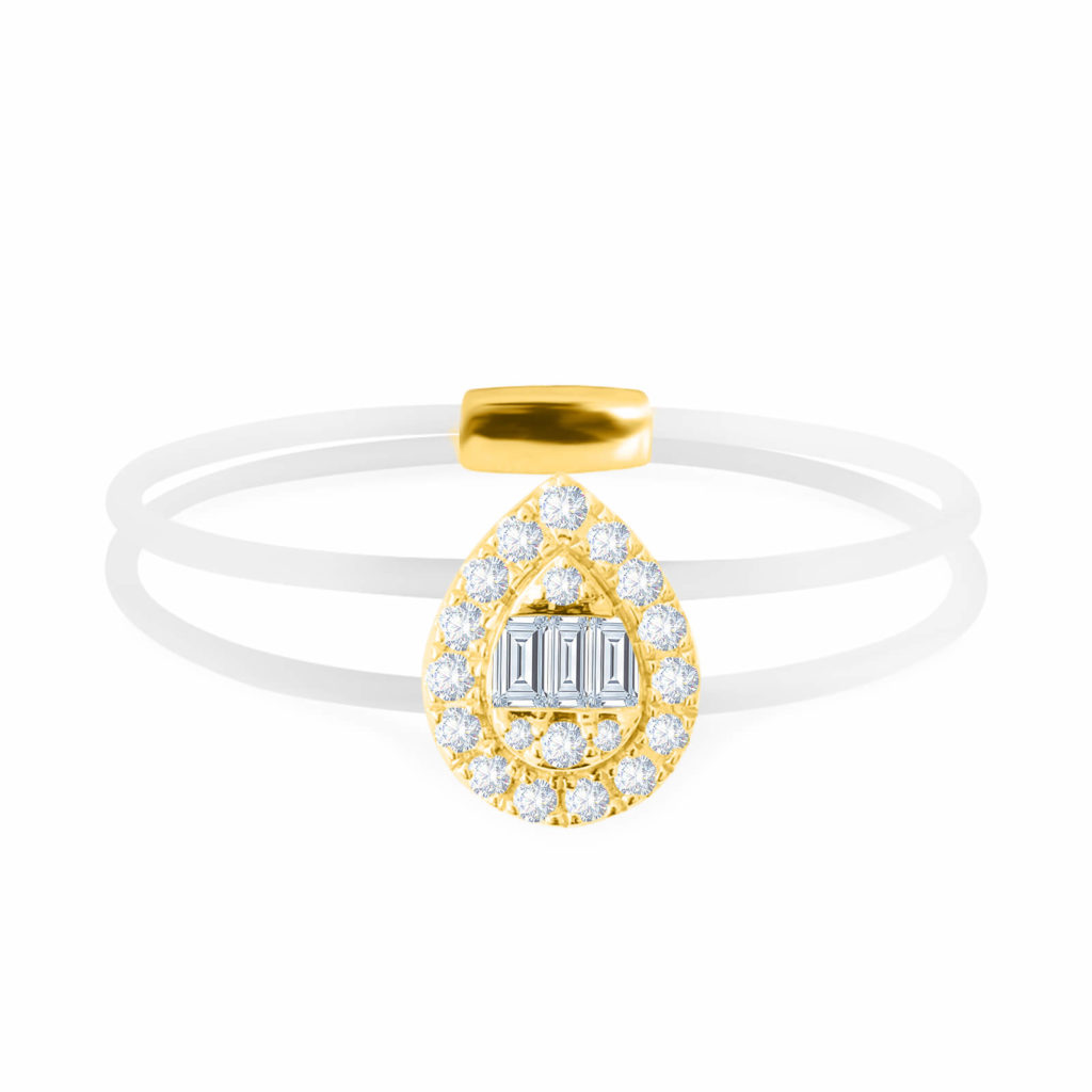 anneau de diamant flottant-anneau de diamant flottant-anneau de diamant flottant-18k-or