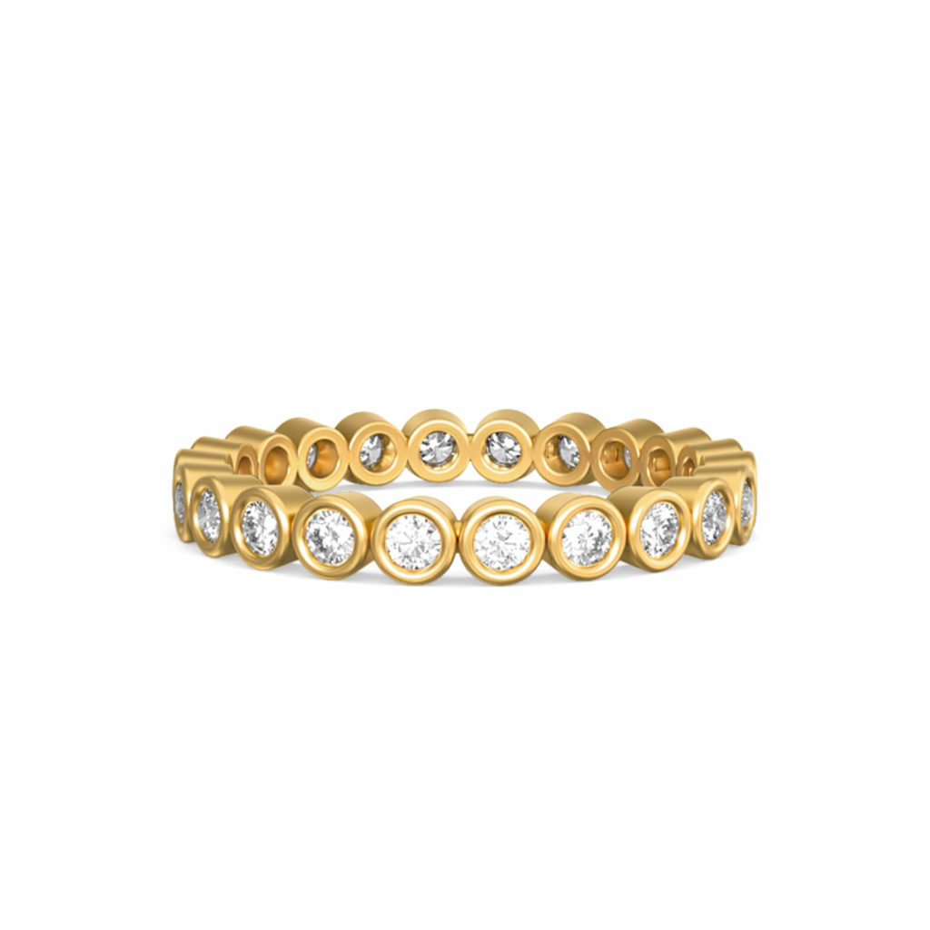 Diamant-Band-Ring-Hochzeitsring-Klassik-18k-Gold