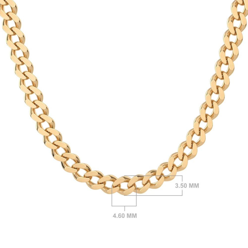 Necklace Cuban Links - gold - Aquae Jewels - Exquisite Jewelry