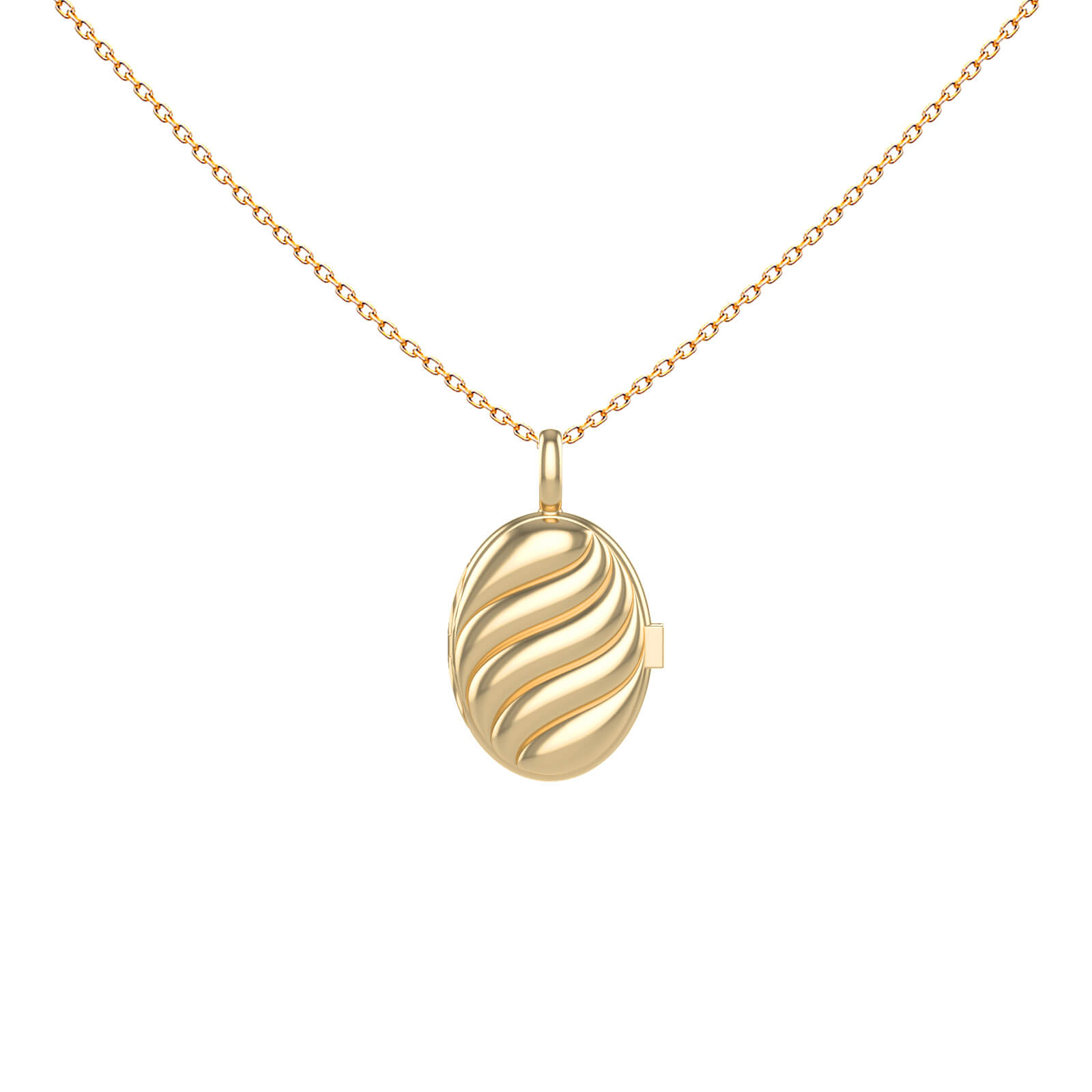 Locket Torsade Necklace | Aquae Jewels