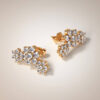 luxe-diamant-boucles d'oreilles-jardin-18k-or