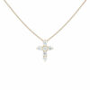 collier croix diamant-18k-or