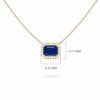 collier pierre rectangle-cleopatra-18k-or