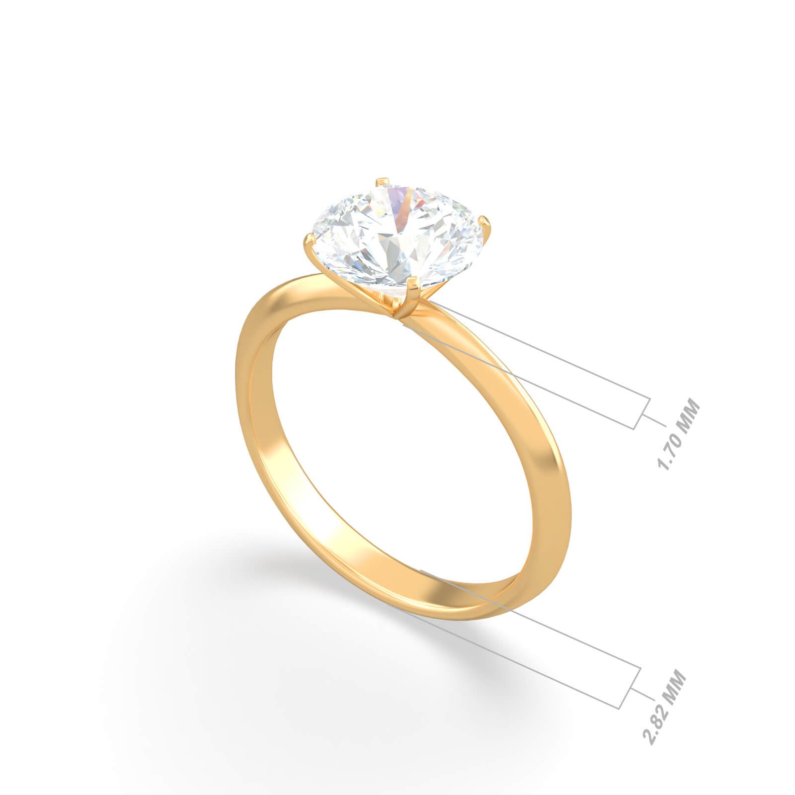 She Said Yes Engagement Ring | Aquae Jewels