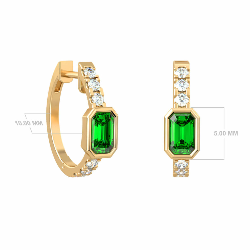 luxury-hoop-earrings-earring-hoops-emerald-cut-precious-stones-18k-gold