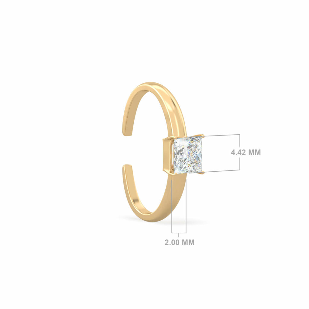 solitaire-diamond-earring-square-solitaire-earring-18k-gold