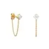 or-diamant-chaîne-boucles d'oreilles-boucles d'oreilles-la-boucle-18k-or-diamants