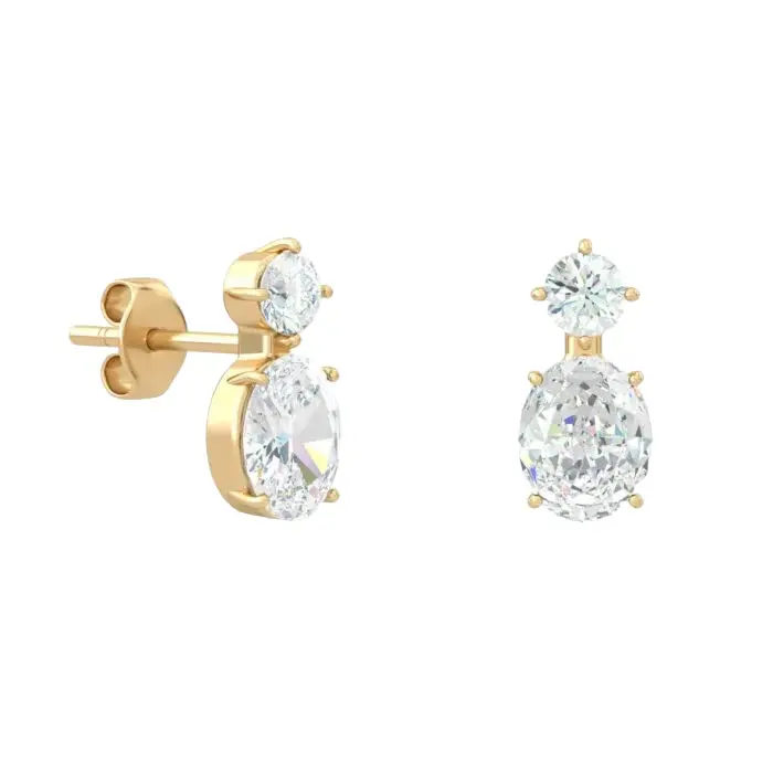 oval-diamond-studs-lillibelle-18k-gold