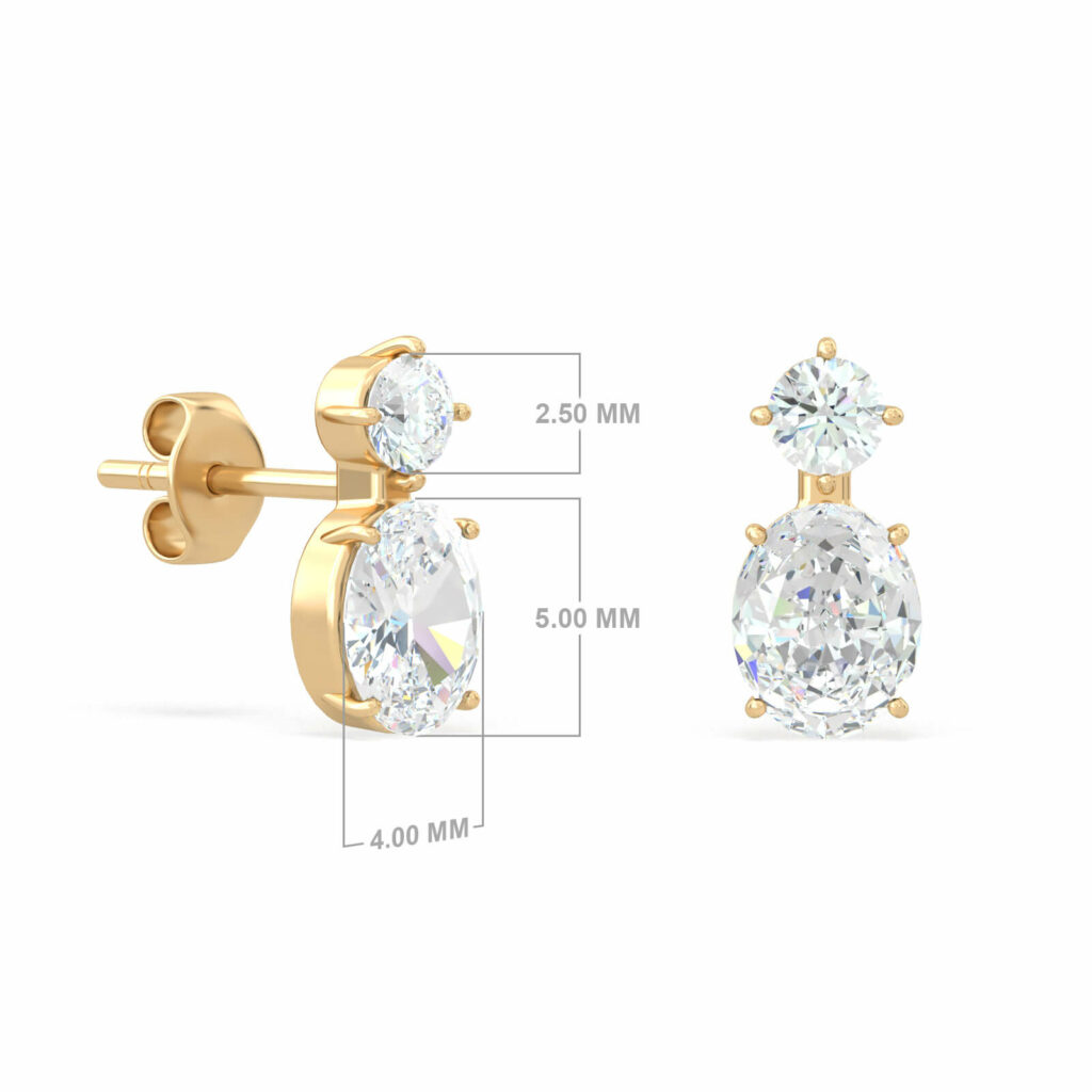 oval-diamond-studs-lillibelle-18k-gold