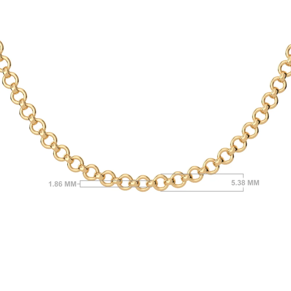 Gold Chain Necklace – Lutecia Chain Necklace in 18k Gold