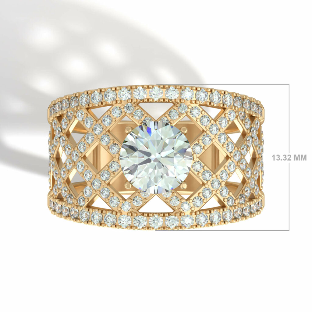 round-diamond-ring-tresor-18k-gold