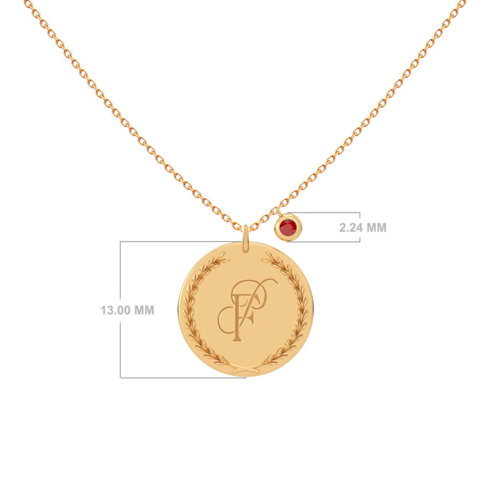 Collier Médaille FP Y TAILLE