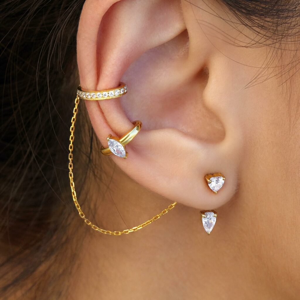 EAR STUDS TRILLANT 2