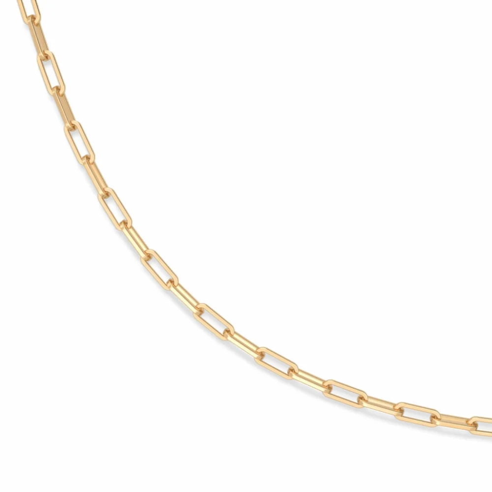 Classic Gold Necklace – Alford Chain Necklace in 18k Gold