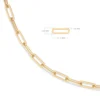 Gold Chain Necklace – Bristol Chain Necklace in 18k Gold