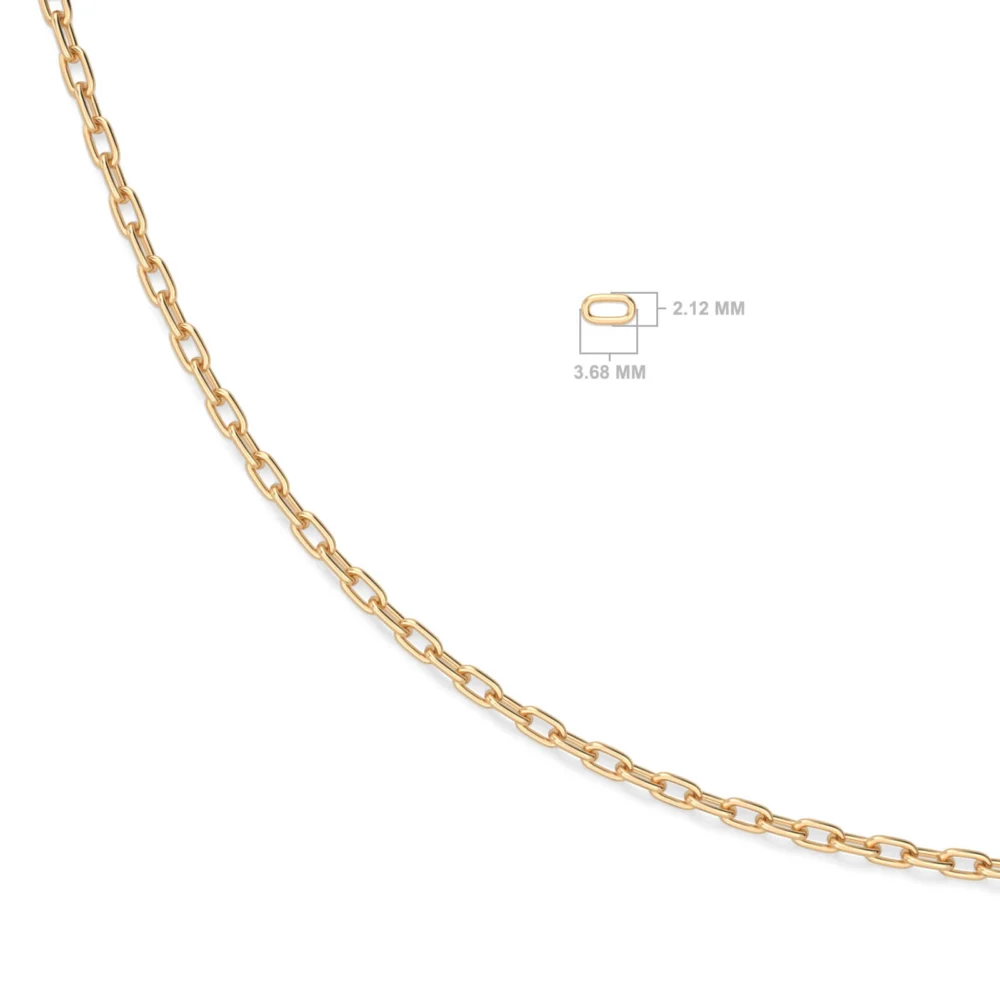 Windsor Chain Necklace - gold gold - Aquae Jewels - Exquisite Jewelry