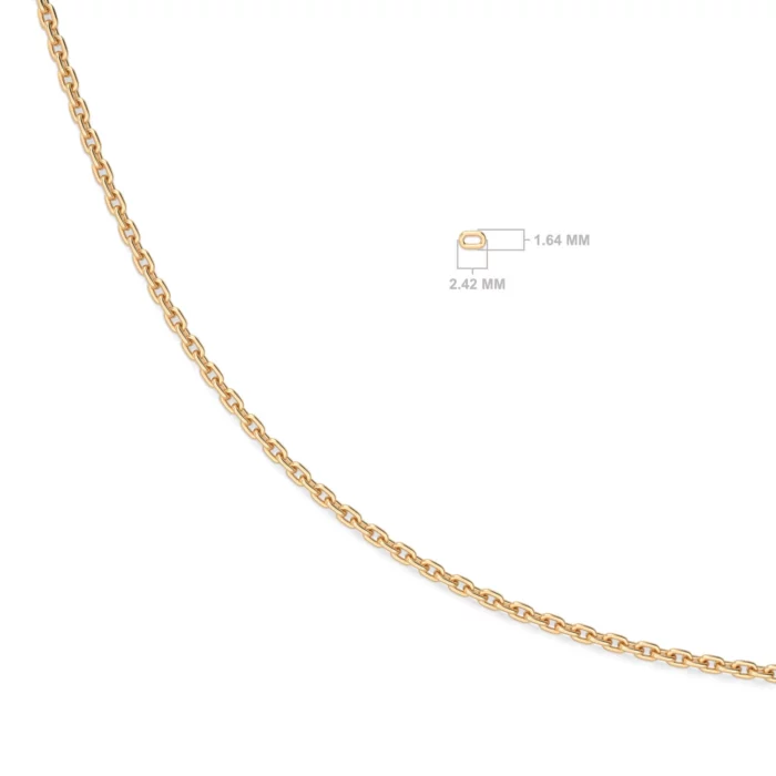 Apfelkreuz Kette Halskette -gold- Aquae Jewels - Exquisiter Schmuck