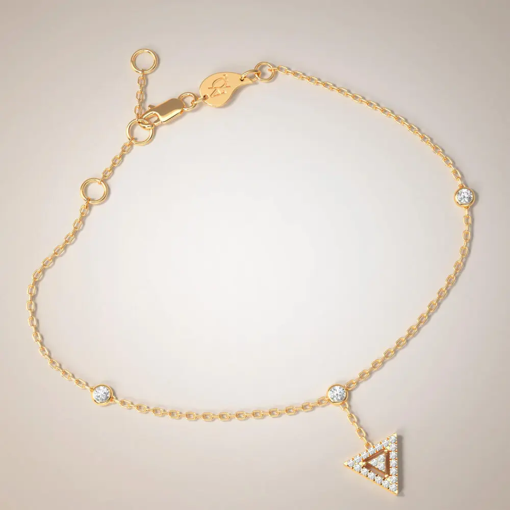 505 95 98 Hanging Triangle Anklet (s) 2