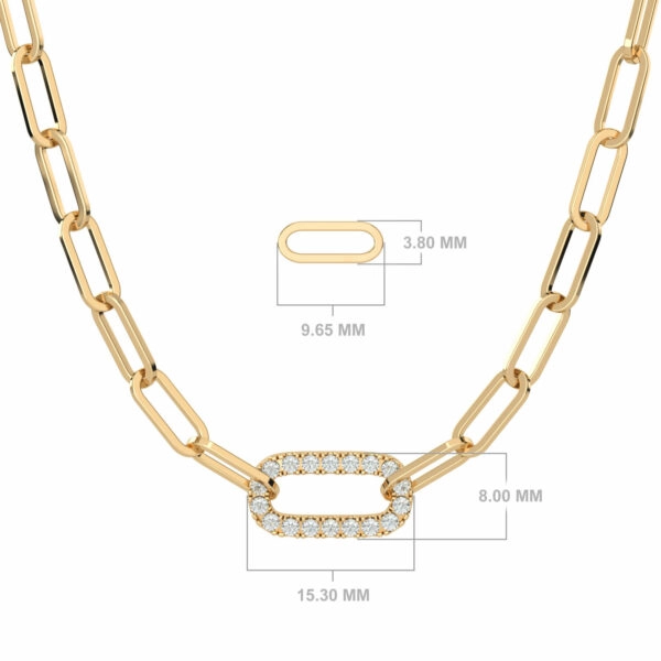 Collier Bold Links - or -Aquae Jewels - Exquisite Jewelry in 18k Gold &amp; Diamonds _ Dubai