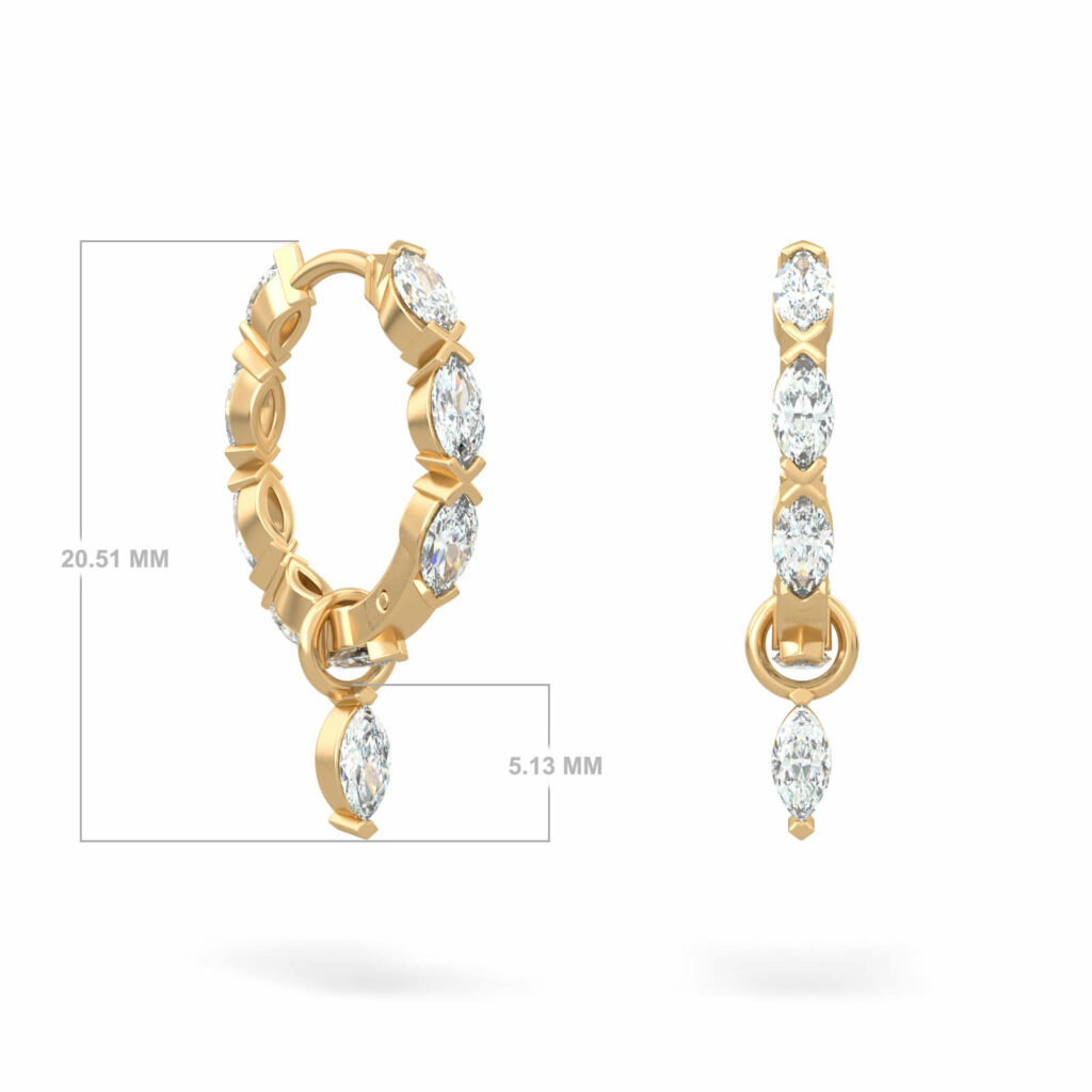 gold-diamond-earrings-full-marquise-hoops-18k-gold