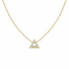 collier en diamant-chaîne en or-mini-triangle-18k-or