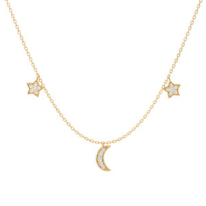 Diamant-Mond-und-Sterne-Halskette-mini-18k-gold