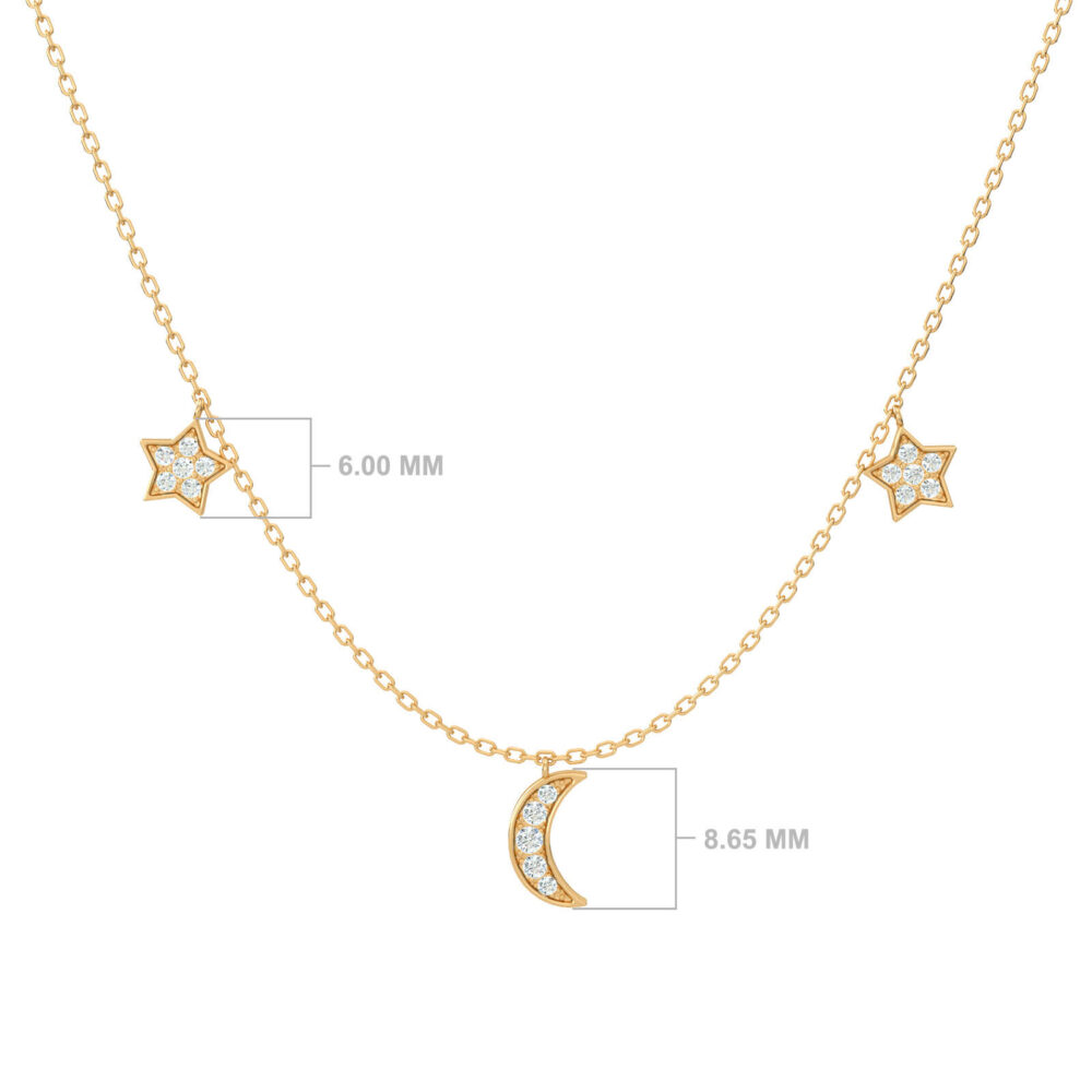 collier diamant-lune-et-étoiles-mini-18k-or