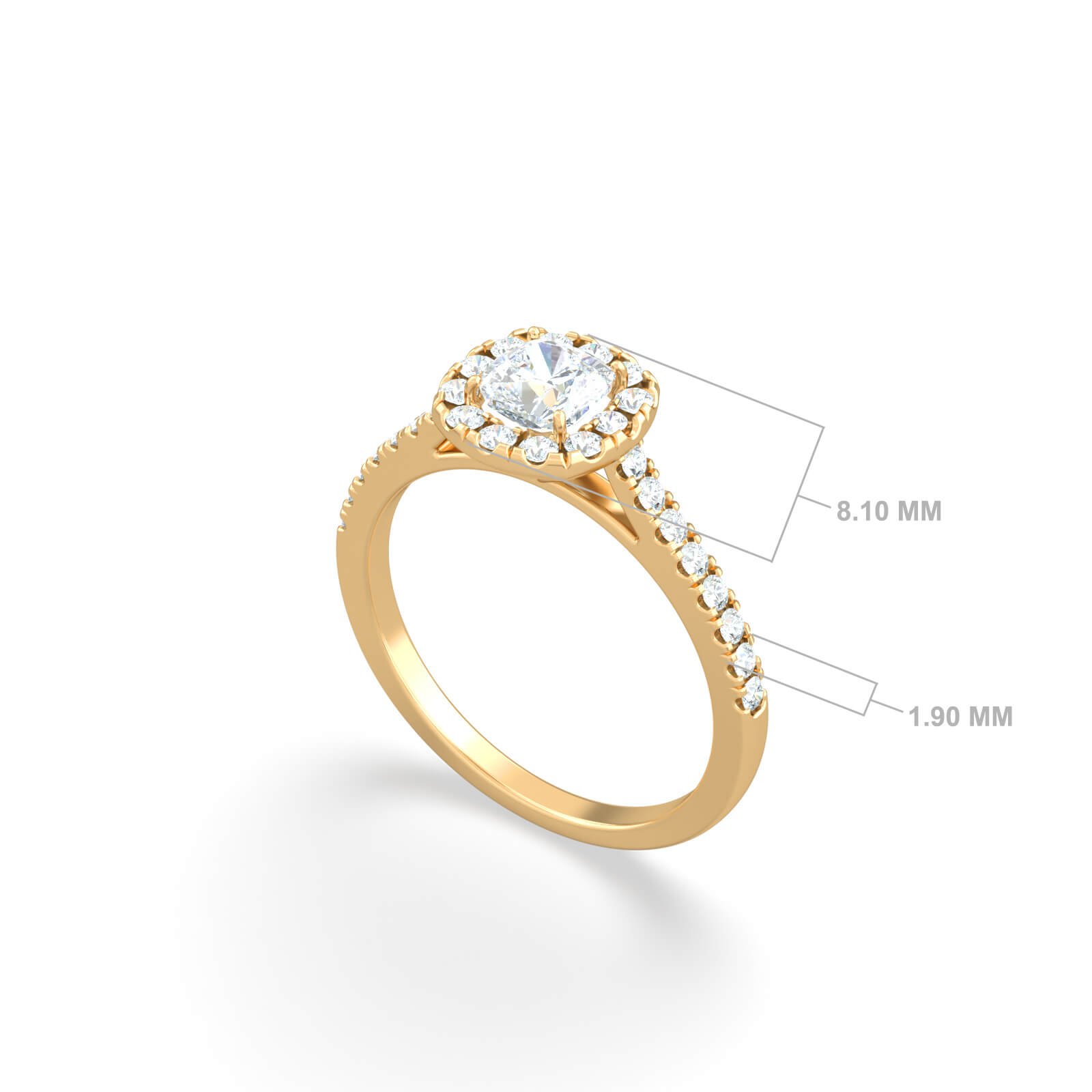 Bella Engagement Ring | Aquae Jewels