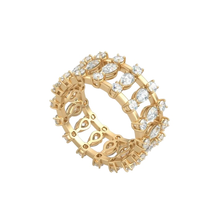 birne-rund-diamant-ring-clara-18k-gold