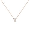 collier-triangle inversé en diamant-xtreme-18k-or