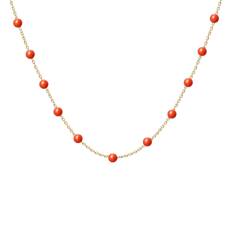 Necklace Constellation Coral-R