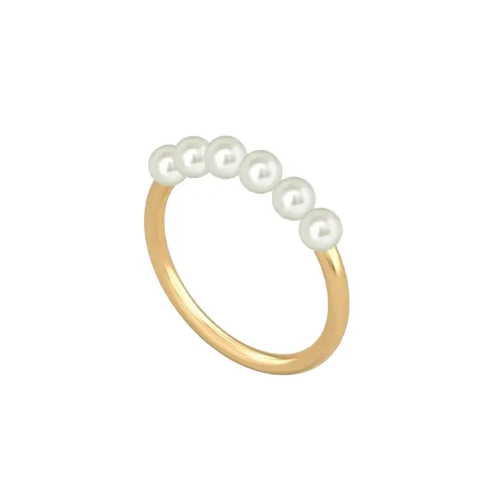 pearl-gold-ring-lily-ring-18k-gold