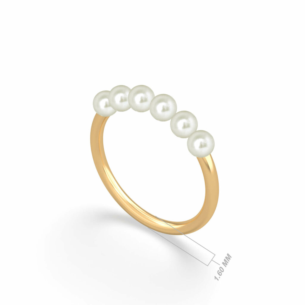 pearl-gold-ring-lily-ring-18k-gold