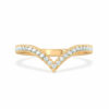 Gold-Hochzeitsband-Sieg-18k-Gold