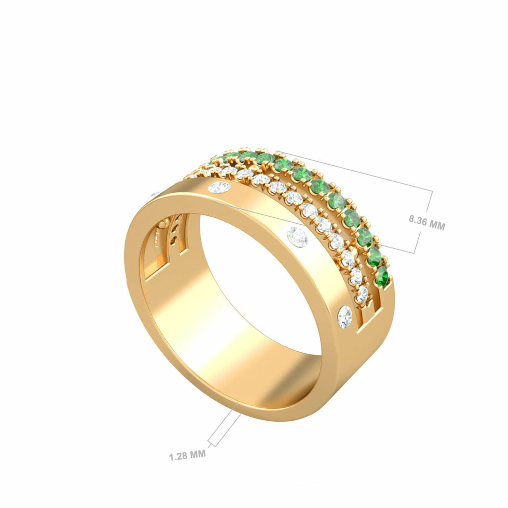 gold-ringe-mit-edelsteinen-reich-bold-rauchig-18k-gold